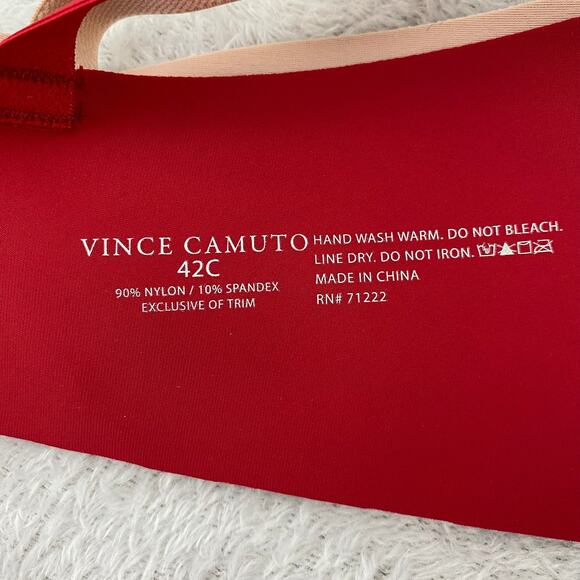 Vince Camuto Full Figure‎ Spacer T-Shirt Bras 42C 3-Pack Skin Tone Red Black NWT - Picture 8 of 9